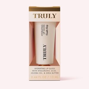 New! TRULY Hydrating Lip Gloss in Truly Vanilla Baby Semi-Sheer